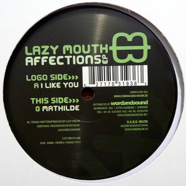 Lazy Mouth - Affections EP | Einmaleins Musik (EINMALEINS 055)