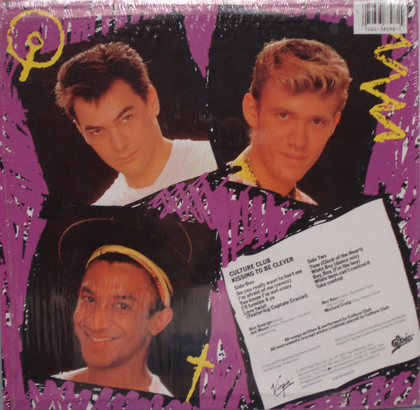 Culture Club - Kissing To Be Clever | Epic (FE 38398) - 2 Culture Club - Kissing To Be Clever | Epic (FE 38398) - 2