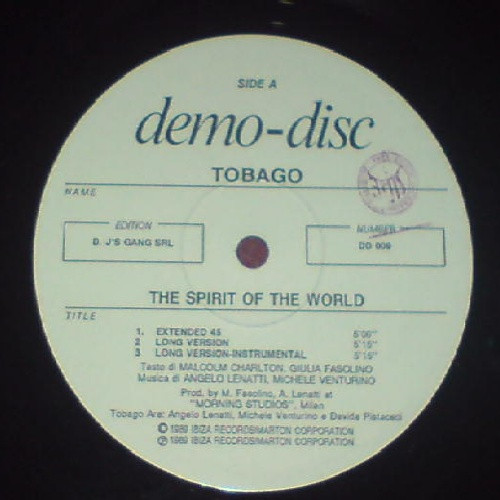 Tobago - The Spirit Of The World | Demo-Disc (D.D. 009) - 2