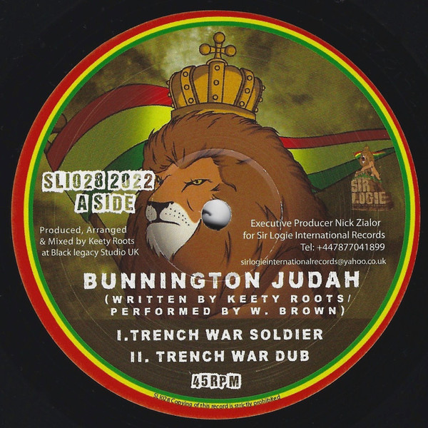Bunnington Judah / Sabolious - Trench War Soldier / Jubilant Call | Sir Logie International Records (SLI028)