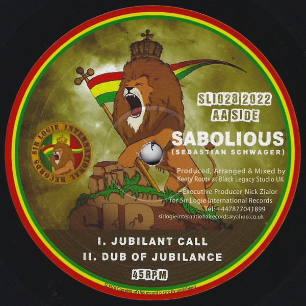 Bunnington Judah / Sabolious - Trench War Soldier / Jubilant Call | Sir Logie International Records (SLI028) - 2 Bunnington Judah / Sabolious - Trench War Soldier / Jubilant Call | Sir Logie International Records (SLI028) - 2