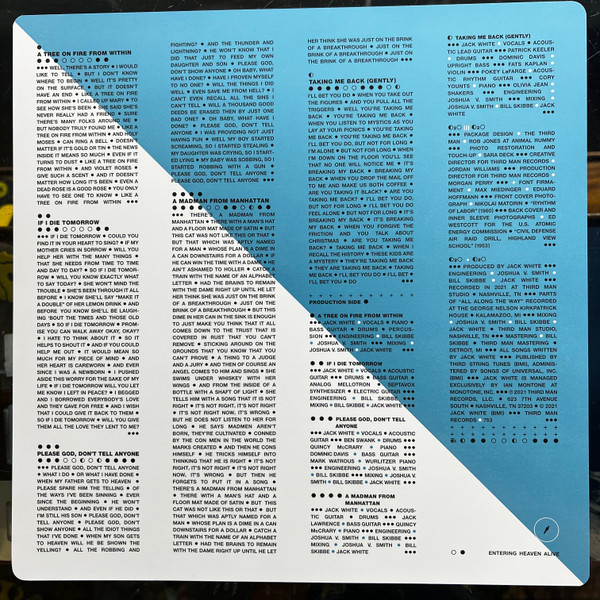 Jack White - Entering Heaven Alive | Third Man Records (TMR-753) - 10 Jack White - Entering Heaven Alive | Third Man Records (TMR-753) - 10