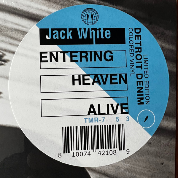 Jack White - Entering Heaven Alive | Third Man Records (TMR-753) - 11 Jack White - Entering Heaven Alive | Third Man Records (TMR-753) - 11