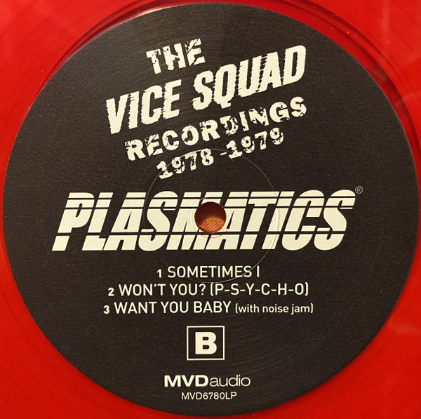 Plasmatics - The Vice Squad Recordings 1978-1979 | MVD Audio (MVD6780LP) - 4 Plasmatics - The Vice Squad Recordings 1978-1979 | MVD Audio (MVD6780LP) - 4