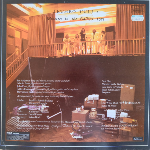 Minstrel In The Gallery