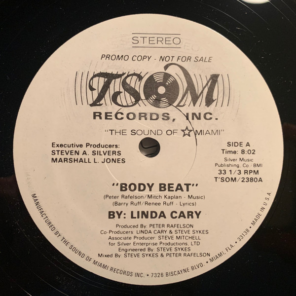 Linda Cary - Body Beat | TSOM Records (TSOM-2380) - main Linda Cary - Body Beat | TSOM Records (TSOM-2380) - main