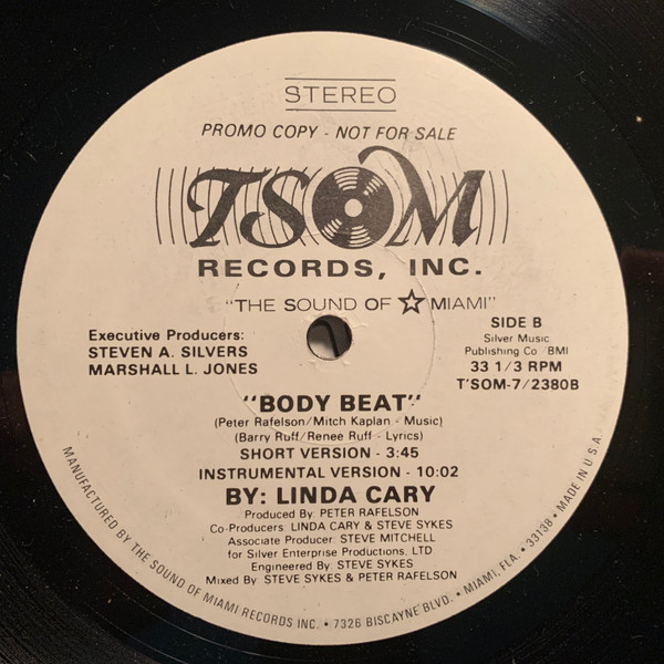 Linda Cary - Body Beat | TSOM Records (TSOM-2380) - 2 Linda Cary - Body Beat | TSOM Records (TSOM-2380) - 2