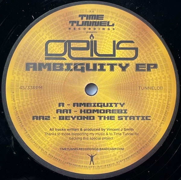 Opius - Ambiguity EP | Time Tunnel Recordings (TUNNEL011)