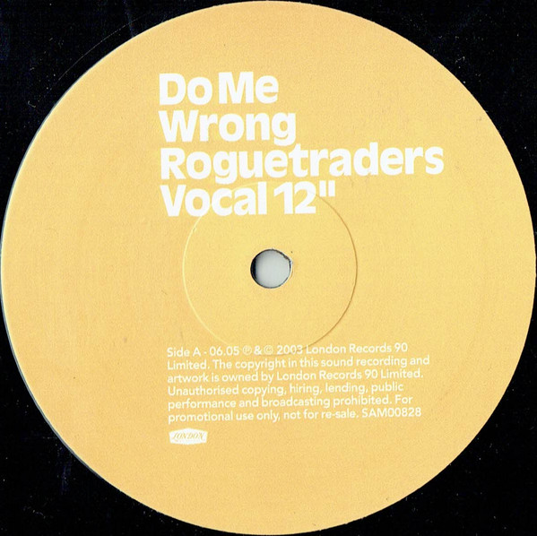 Mel Blatt - Do Me Wrong | London Records (SAM00828) - 2 Mel Blatt - Do Me Wrong | London Records (SAM00828) - 2