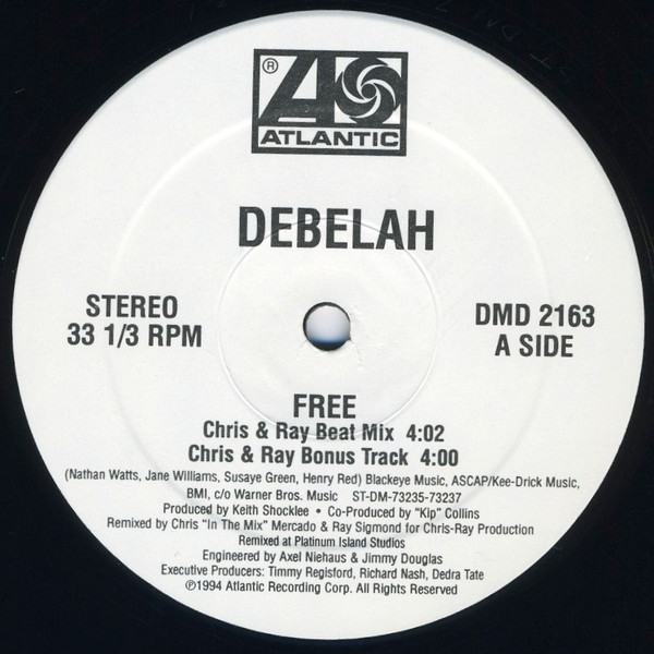 Debelah - Free | Atlantic (DMD 2163)