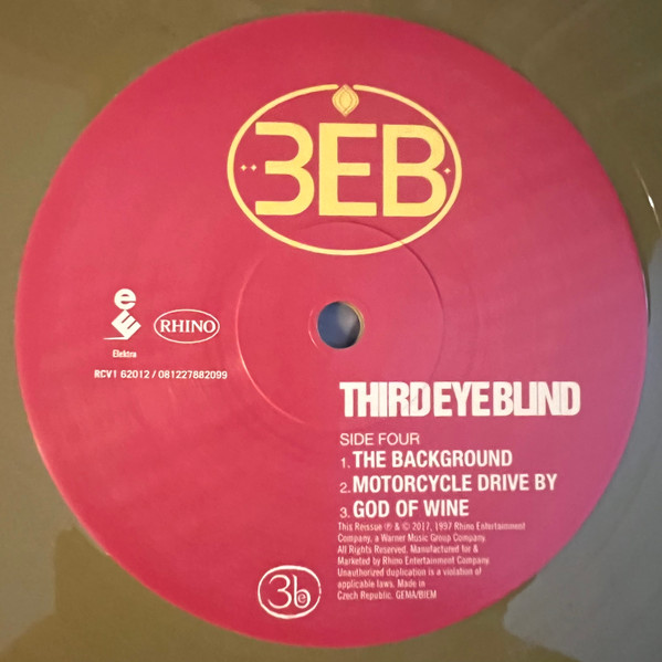 Third Eye Blind - Third Eye Blind | Elektra (RCV1 62012) - 9 Third Eye Blind - Third Eye Blind | Elektra (RCV1 62012) - 9