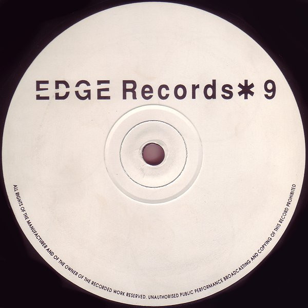 DJ Edge - Diversion EP | Edge Records (EDGE 9) - 2 DJ Edge - Diversion EP | Edge Records (EDGE 9) - 2