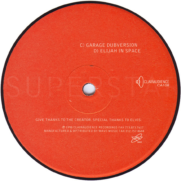Tempo 2 Featuring Curtis Harman - You Are A Superstar | Clairaudience (CA108) - 6