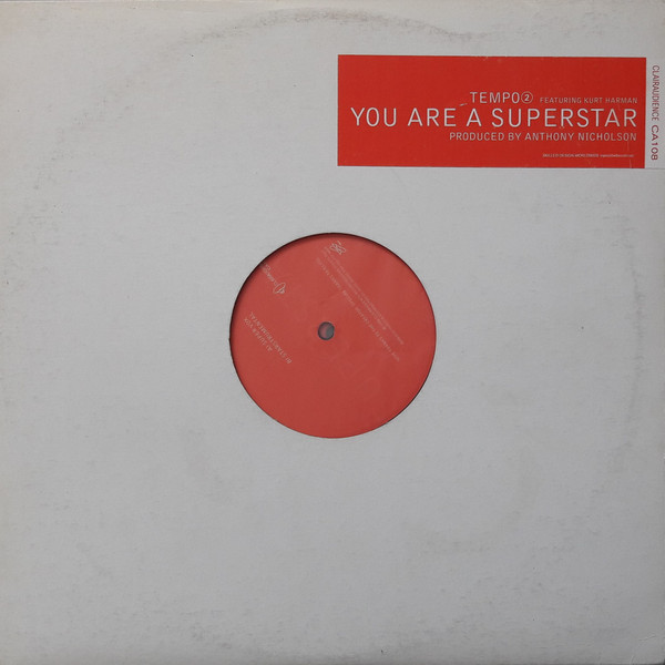 Tempo 2 Featuring Curtis Harman - You Are A Superstar | Clairaudience (CA108)