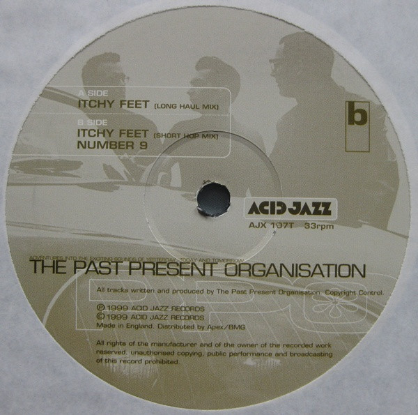 The Past Present Organisation - Itchy Feet | Acid Jazz (AJX107T) - 4