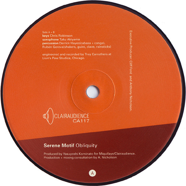Serene Motif - Obliquity | Clairaudience (CA117) - 2 Serene Motif - Obliquity | Clairaudience (CA117) - 2