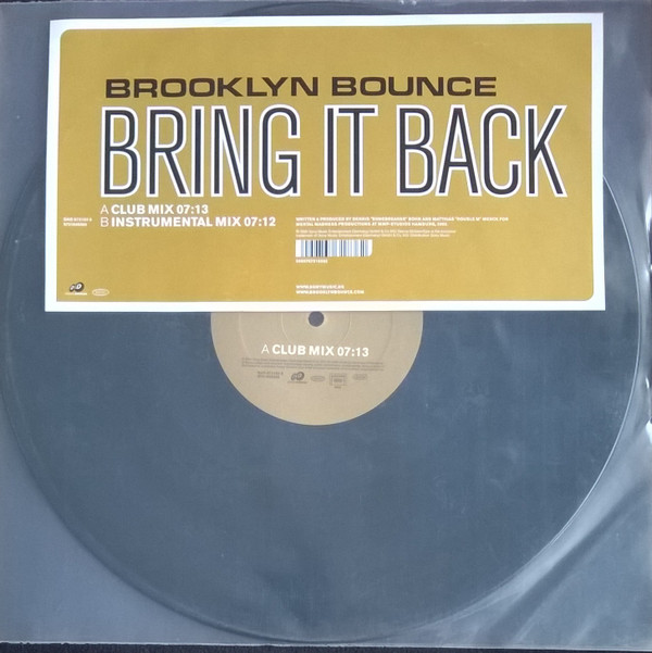 Brooklyn Bounce - Bring It Back | Dance Division (DAD 673183 6) - main Brooklyn Bounce - Bring It Back | Dance Division (DAD 673183 6) - main