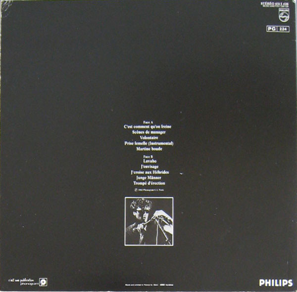 Bashung - Play Blessures | Philips (6313 426) - 2 Bashung - Play Blessures | Philips (6313 426) - 2