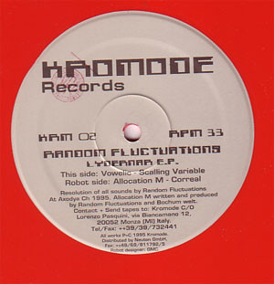 Random Fluctuations - Lydernar E.P. | Kromode Records (KRM 02)