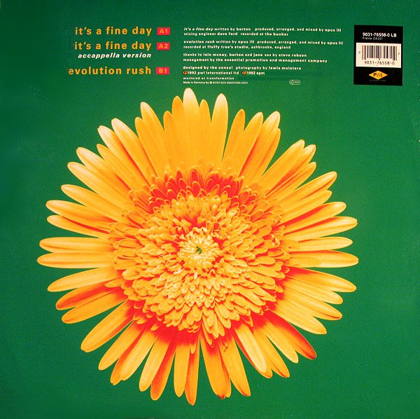 Opus III - It's A Fine Day | PWL International (9031-76558-0) - 2