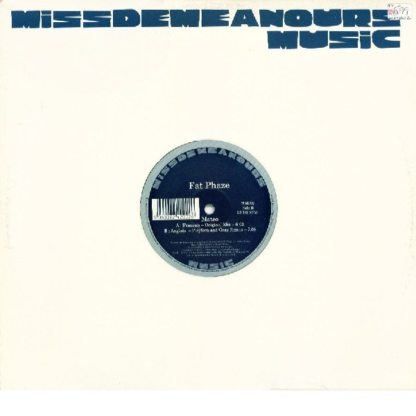 Fat Phaze - Mateo | Missdemeanours Music (MM002)