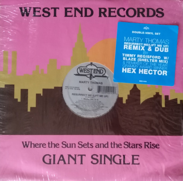 Marty Thomas - Resurrect Me (Lift Me Up) | West End Records (WES 1009)