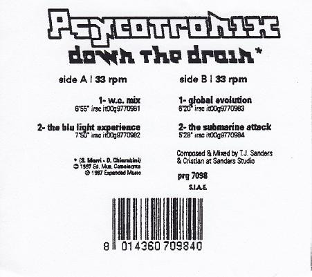 Psycotronix - Down The Drain | PRG (Progressive Motion Records) (PRG7098) - main