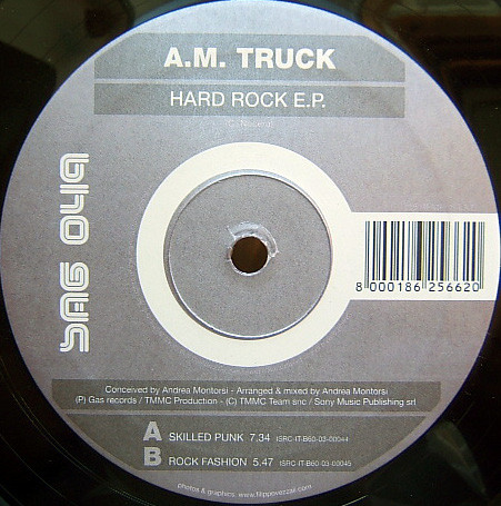 A.M. Truck - Hard Rock E.P. | GAS Records (SAG 049) - 2