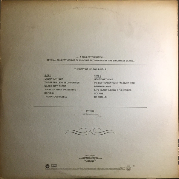 The Best Of Nelson Riddle