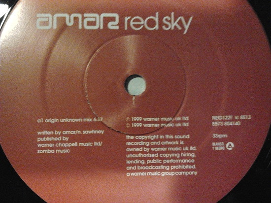 Amar - Red Sky | Blanco Y Negro (NEG 122T) - 3 Amar - Red Sky | Blanco Y Negro (NEG 122T) - 3