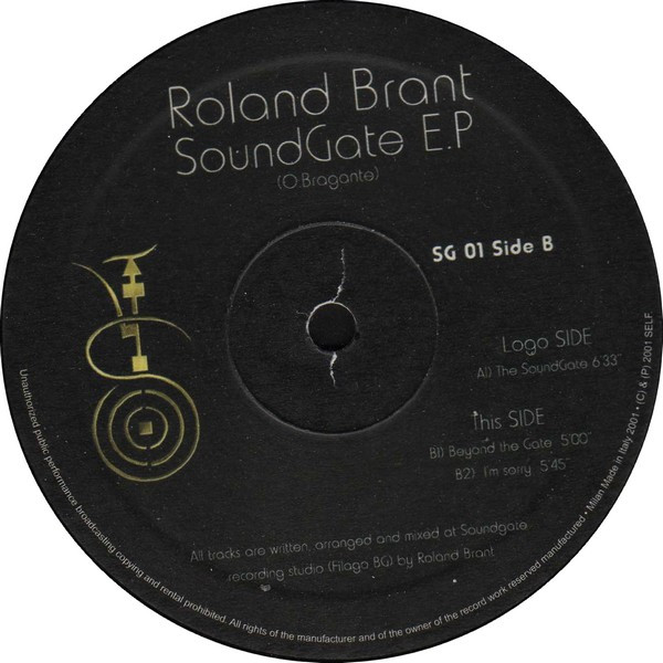 Roland Brant - Soundgate EP | Soundgate (SG 01) - 3