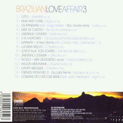 Various - Brazilian Love Affair 3 | Far Out Recordings (FARO 060CD) - 2