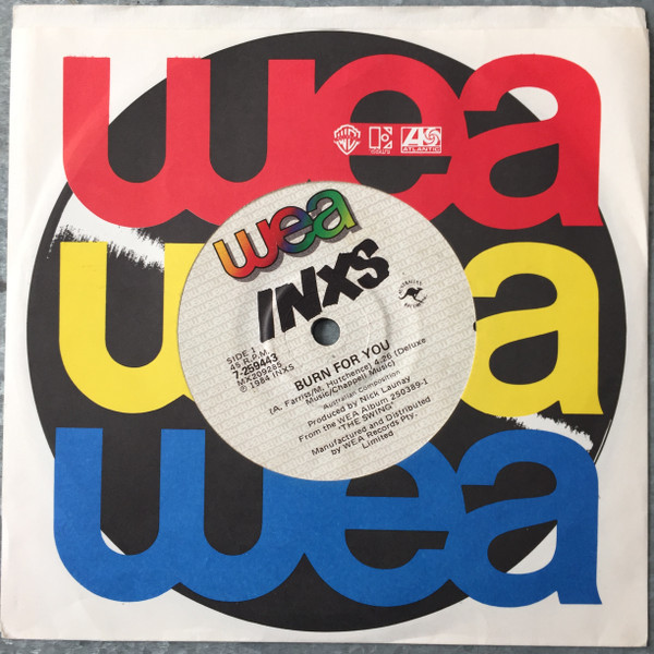 INXS - Burn For You | WEA (7-259443) - 3