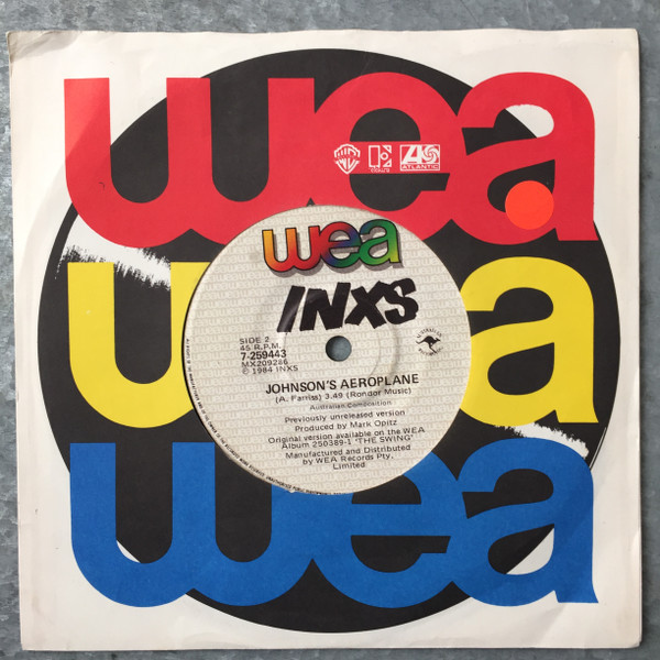 INXS - Burn For You | WEA (7-259443) - 2