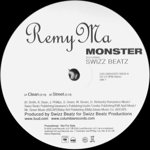 Remy Ma - Monster | Loud Records (CAS 56834) - 2 Remy Ma - Monster | Loud Records (CAS 56834) - 2