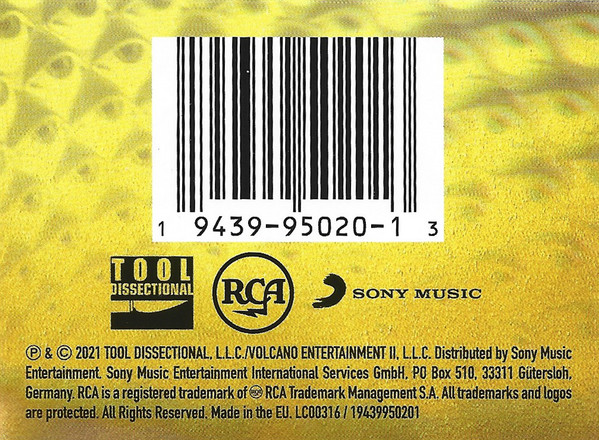 Tool - Fear Inoculum | Tool Dissectional (19439-95020-1S1) - 26