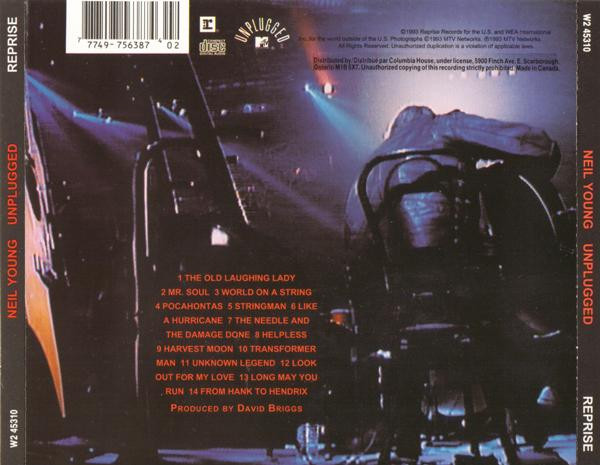 Neil Young - Unplugged | Reprise Records (W2 45310) - 2 Neil Young - Unplugged | Reprise Records (W2 45310) - 2