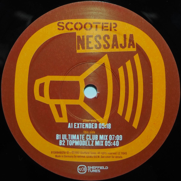 Scooter - Nessaja | Sheffield Tunes (0138940 STU) - 2 Scooter - Nessaja | Sheffield Tunes (0138940 STU) - 2