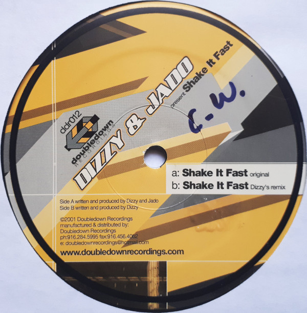 Dizzy & Jado - Shake It Fast | Doubledown Recordings (ddr012) - main