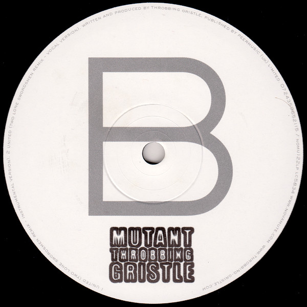 Throbbing Gristle - Mutant Throbbing Gristle | NovaMute (NOMU122LP) - 5