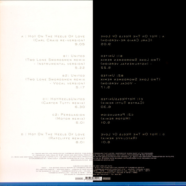 Throbbing Gristle - Mutant Throbbing Gristle | NovaMute (NOMU122LP) - 2