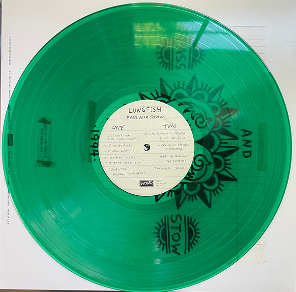 Lungfish - Pass And Stow | Dischord Records (DIS092V) - 3 Lungfish - Pass And Stow | Dischord Records (DIS092V) - 3