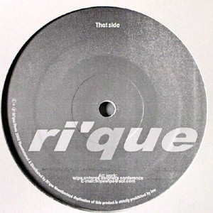 Tony Thomas - Best Funk Forwarded EP | Rique Music (CUE 006) - 2