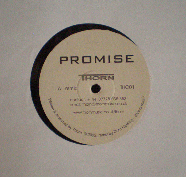 Thorn - Promise | Thorn Music (THO01) - main