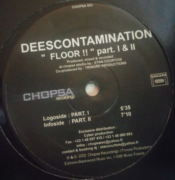 Deescontamination - Floor!! | Chopsa Recordingz (CHOPSA 003) - 3