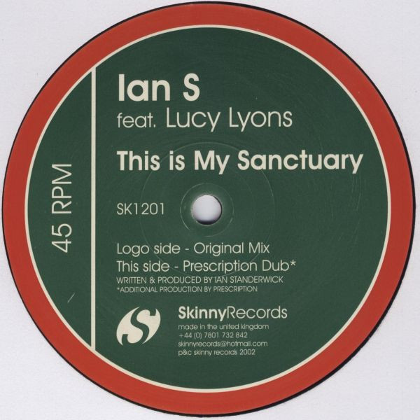 Ian Standerwick Feat. Lucy Lyons - This Is My Sanctuary | SkinnyRecords (SK1201) - main