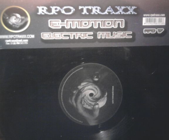 E-Motion - Electric Music | RPO Traxx (RPO 017) - main