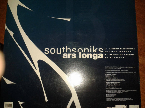 Southsoniks - Ars Longa (Beta) | Scandium Records (SC 18) - 4