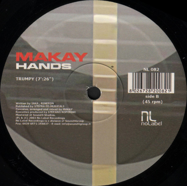 Makay - Hands | No Label (NL 082) - 3