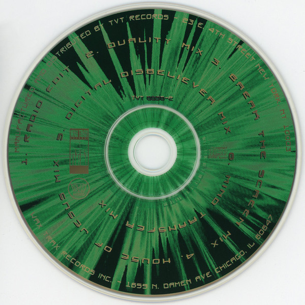 Psykosonik - Silicon Jesus | Wax Trax! Records (TVT 8696-2) - 3